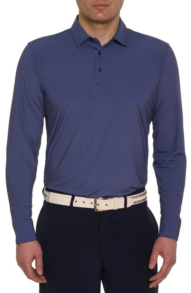 Robert Graham Alastor Long Sleeve Golf Polo at Nordstrom,