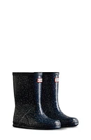 Hunter Kids' Original First Classic Glitter Rain Boot at Nordstrom, M