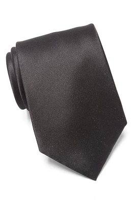 Brioni Formal Solid Silk Tie in Black at Nordstrom, Size Regular