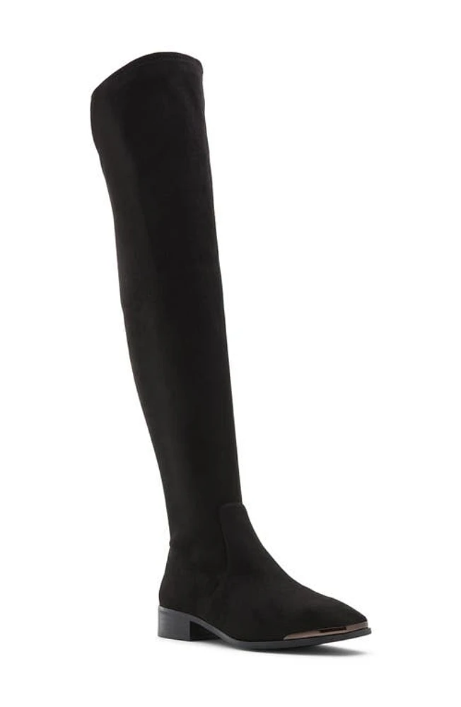 ALDO Sevaunna Over the Knee Boot Other Black at Nordstrom,