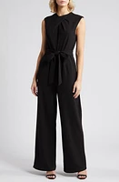 Tahari ASL Twist Neck Sleeveless Jumpsuit at Nordstrom,