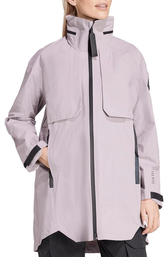 adidas MYSHELTER RAIN. RDY Waterproof Parka Preloved Fig at Nordstrom,