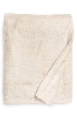 UnHide Lil' Marsh Small Plush Blanket in Beige Bear at Nordstrom