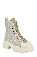 GUESS Shutter Platform Bootie Taupe at Nordstrom,