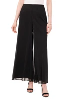 Chaus Wide Leg Mesh Palazzo Pants in Black at Nordstrom, Size X-Large