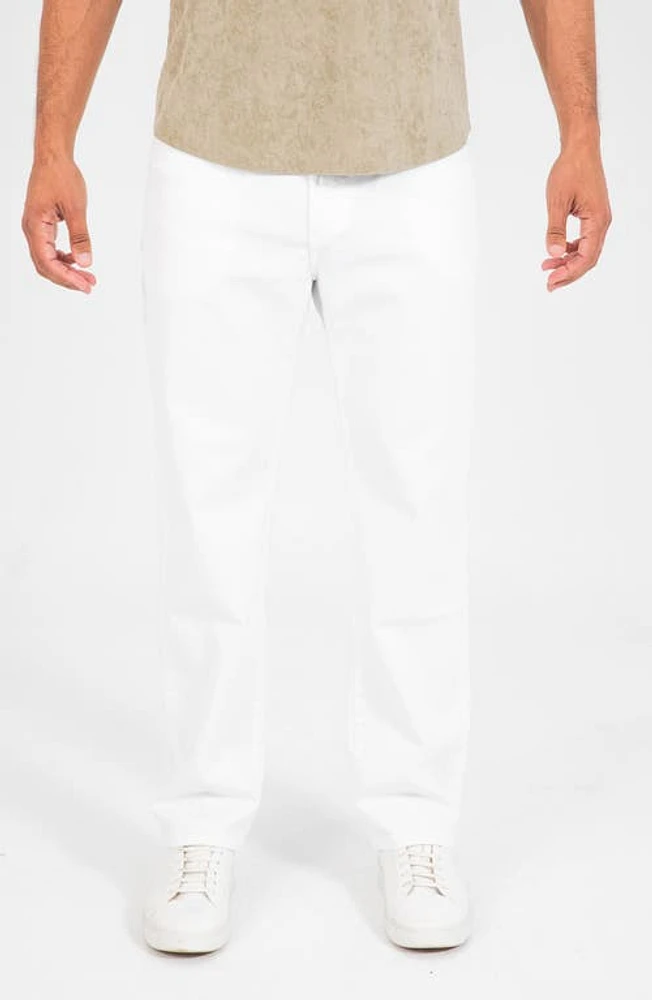 Monfrère Jayden Straight Leg Jeans Blanc at Nordstrom,