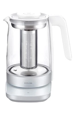 ZWILLING Enfinigy Electric Glass Kettle in Silver at Nordstrom