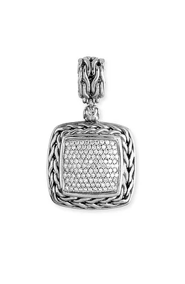 John Hardy Sterling Silver Diamond Pavé Pendant at Nordstrom