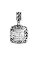 John Hardy Sterling Silver Diamond Pavé Pendant at Nordstrom