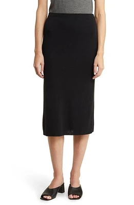 Eileen Fisher Merino Wool Midi Skirt at Nordstrom,