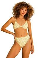 Dippin Daisys Zen Knotted Triangle Bikini Top Retro Pop at Nordstrom,