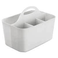 mDesign Small Plastic Storage Caddy Tote for Desktop Office Supplies in Light Gray at Nordstrom