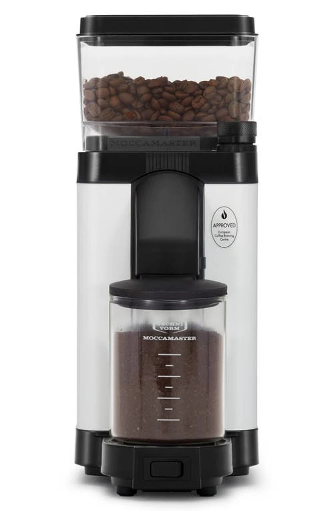 Moccamaster KM5 Burr Coffee Grinder in Matte White at Nordstrom, Size 9 Oz