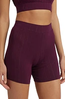 Hanky Panky MellowLuxe Sleep Shorts Dried Cherry at Nordstrom,