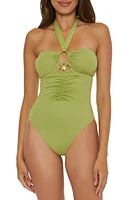 Soluna Shell One-Piece Swimsuit at Nordstrom,