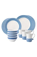 Juliska Le Panier Delft Blue 16-Piece Dinnerware Set in Whitewash at Nordstrom