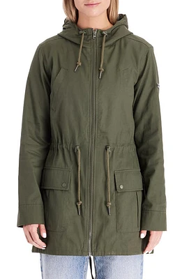 Modern Eternity Convertible Military 3-in-1 Maternity/Nursing Jacket Khaki Green at Nordstrom,