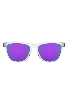 Oakley Frogskins 54mm Rectangular Sunglasses in Clear at Nordstrom