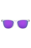 Oakley Frogskins 54mm Rectangular Sunglasses in Clear at Nordstrom