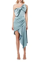 Elliatt Vaudeville Satin Cocktail Dress Arctic Blue at Nordstrom,