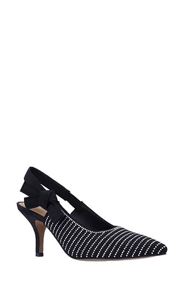 J. Reneé Adilene Slingback Pointed Toe Pump Black at Nordstrom,