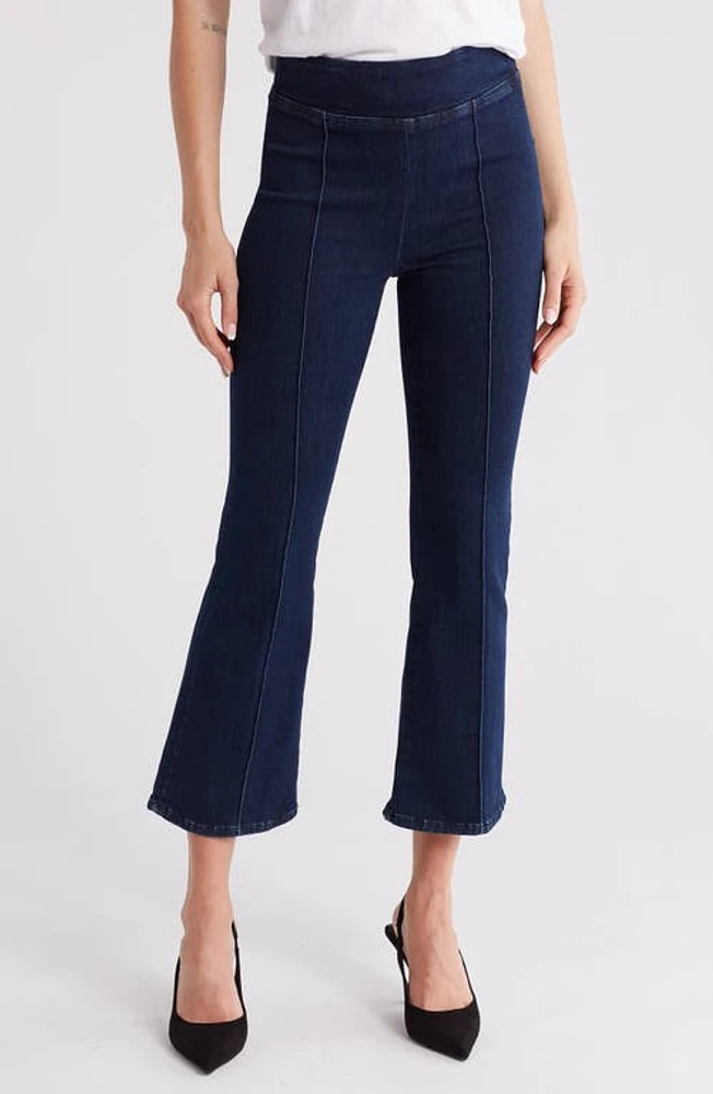 FRAME Jet Set Pintuck Crop Mini Bootcut Pull-On Jeans Keller at Nordstrom,