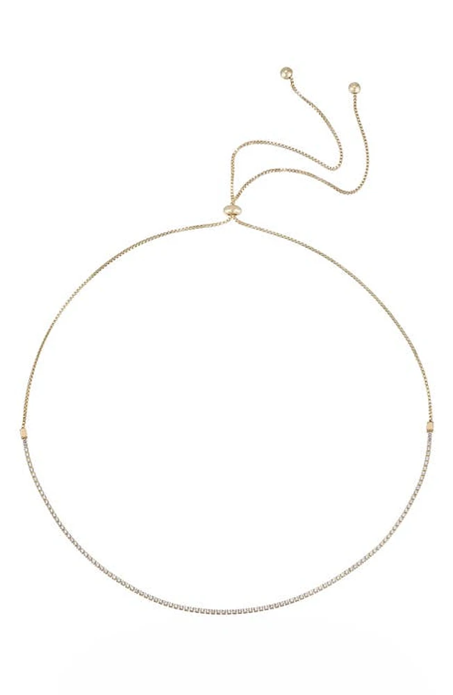 Ettika Box Chain Choker Necklace in Gold at Nordstrom