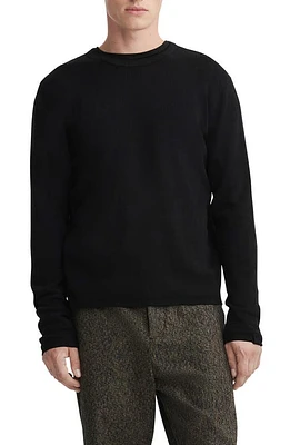 rag & bone Harvey Crewneck Cotton Linen Sweater at Nordstrom,