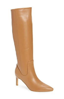 Billini Huda Knee High Pointed Toe Boot Coffee at Nordstrom,