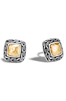 John Hardy Heritage Stud Earrings in Silver/Gold at Nordstrom