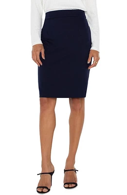 Liverpool Los Angeles Ponte Knit Pencil Skirt Cadet Blue at Nordstrom,