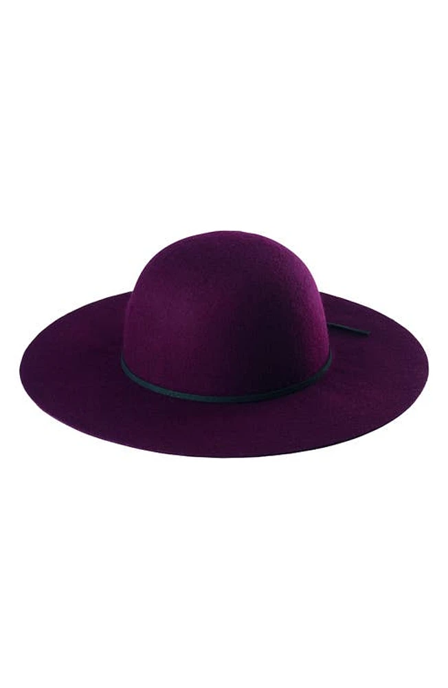 San Diego Hat Felted Wool Floppy Hat in Merlot at Nordstrom