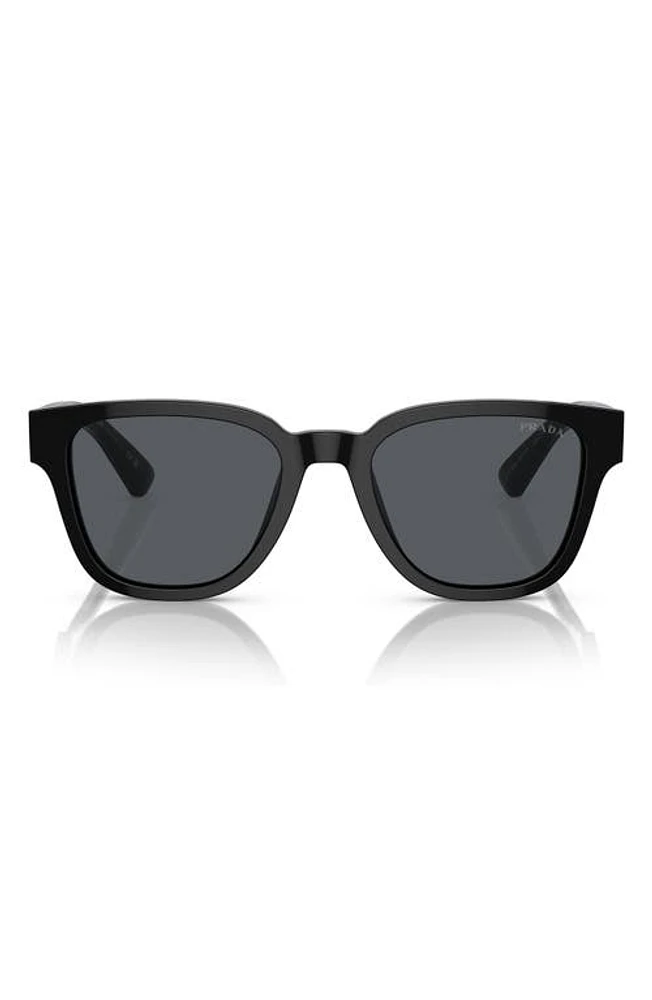 Prada 52mm Pillow Sunglasses in Black at Nordstrom