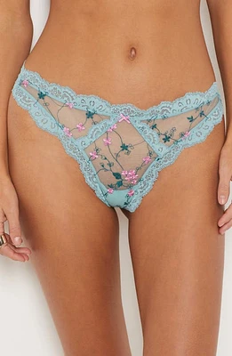 Etam Escapade Tanga Blue Lagon at Nordstrom,