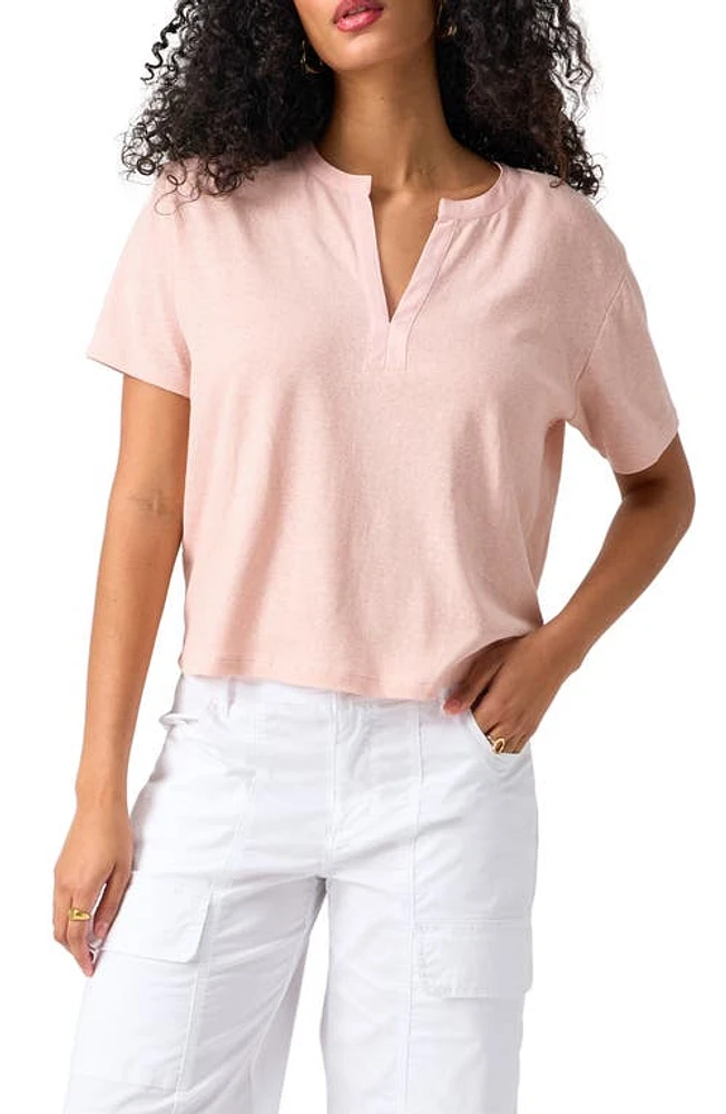 Sanctuary Breezy Linen Blend Peasant Top at Nordstrom,