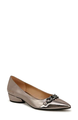 Naturalizer Becca Pump Pewter Faux Leather at Nordstrom,