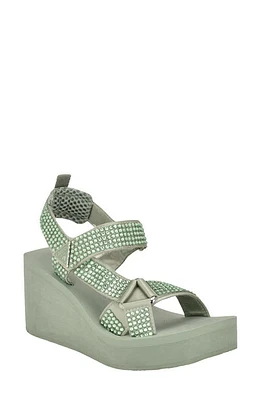 GUESS Dawsin Slingback Platform Wedge Sandal at Nordstrom,