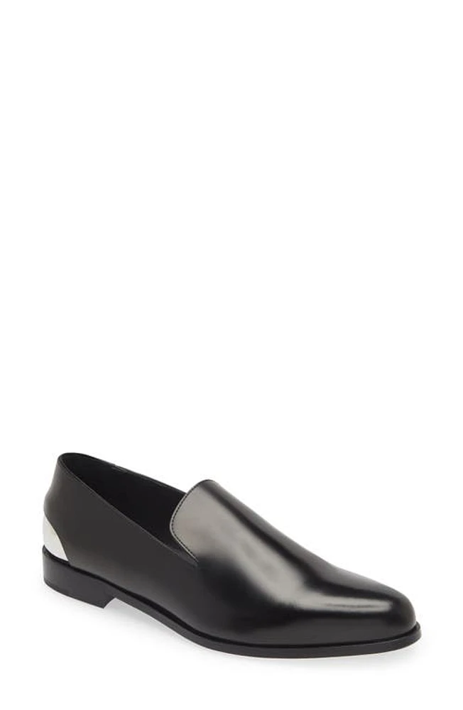 Alexander McQueen Evening Slipper Black/Silver at Nordstrom,