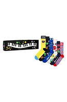 Happy Socks x Elton John Assorted 6-Pack Crew Socks in Yellow at Nordstrom