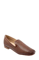 Trotters Ginger Perforated Loafer Luggage at Nordstrom,