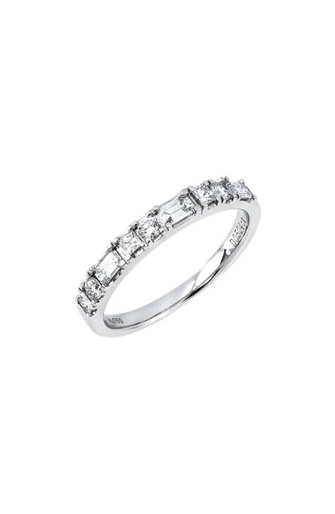 Bony Levy Gatsby Luxe Diamond Band 18K White Gold at Nordstrom,