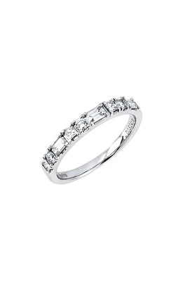 Bony Levy Gatsby Luxe Diamond Band 18K White Gold at Nordstrom,