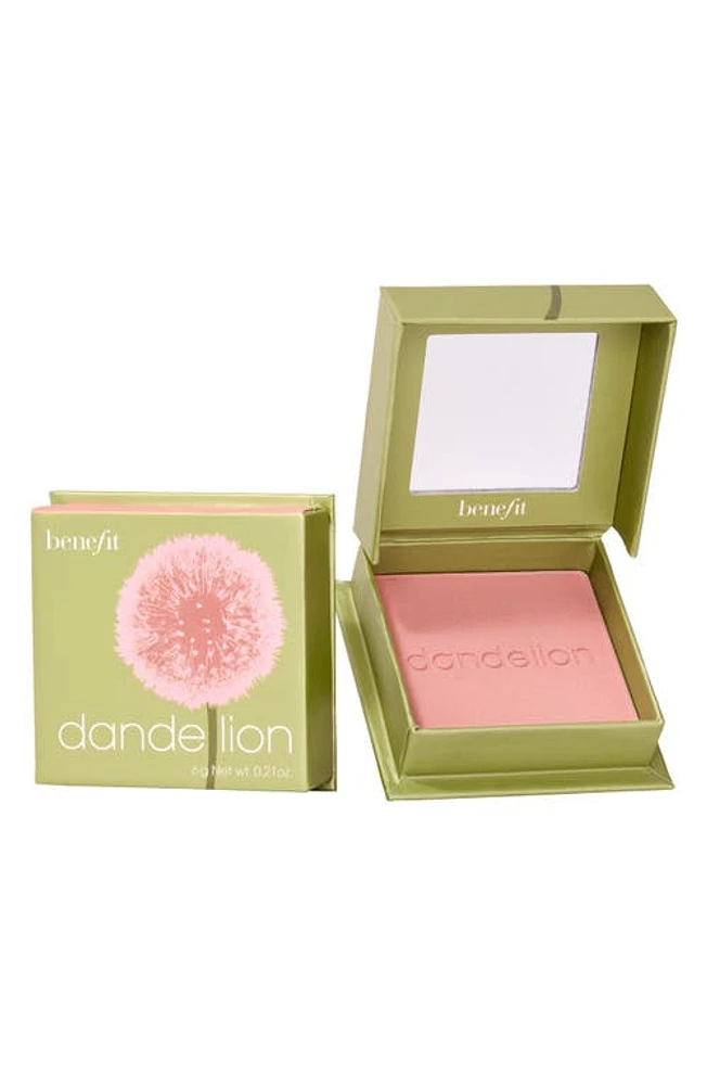 Benefit Cosmetics WANDERful World Silky Soft Powder Blush in Dandelion at Nordstrom