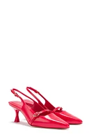 Larroudé Ines Slingback Pump Scarlet at Nordstrom,