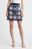 FRAME Tassel Crochet Miniskirt Navy Multi at Nordstrom,