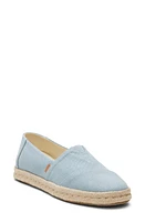 TOMS Alpargata Rope Espadrille 2.0 Shoe Light/Pastel Blue at Nordstrom,