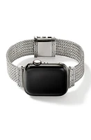 John Hardy Smart Watch Strap, 18mm in Silver at Nordstrom