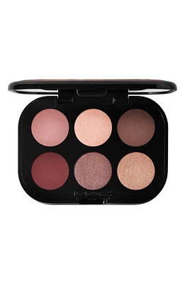 MAC Cosmetics Connect in Color 6-Pan Eyeshadow Palette in Embedded In Burgundy at Nordstrom