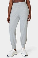 Sweaty Betty Gaia Pocket Joggers Light Grey Marl at Nordstrom,