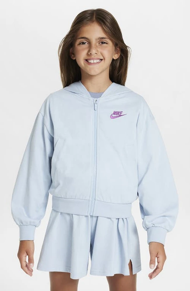 Nike Kids' Sportswear Cotton Jersey Hoodie at